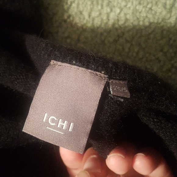 ICHI black vest cardigan - Picture 10 of 10